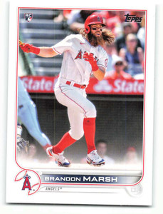 2022 Topps #243 Brandon Marsh NM-MT RC Rookie Los Angeles Angels 