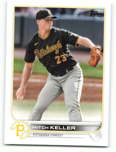 2022 Topps #251 Mitch Keller NM-MT Pittsburgh Pirates 
