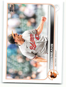 2022 Topps #253 John Means NM-MT Baltimore Orioles 