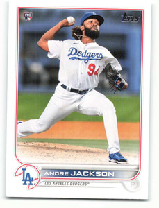 2022 Topps #258 Andre Jackson NM-MT RC Rookie Los Angeles Dodgers 