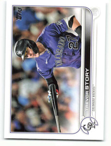 2022 Topps #260 Trevor Story NM-MT Colorado Rockies 
