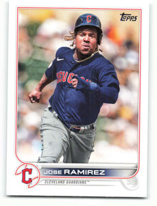 2022 Topps #269 Jose Ramirez NM-MT Cleveland Guardians 