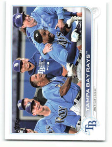 2022 Topps #274 Tampa Bay Rays NM-MT Tampa Bay Rays 