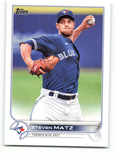 2022 Topps #276 Steven Matz NM-MT Toronto Blue Jays 
