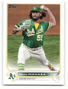 2022 Topps #281 Sean Manaea NM-MT Oakland Athletics 