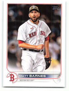 2022 Topps #303 Matt Barnes NM-MT Boston Red Sox 