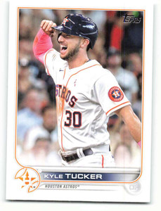 2022 Topps #319 Kyle Tucker NM-MT Houston Astros 