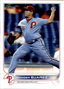 2022 Topps #386 Ranger Suarez NM-MT Philadelphia Phillies 