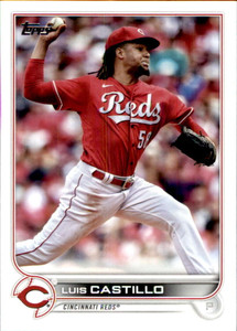 2022 Topps #392 Luis Castillo NM-MT Cincinnati Reds 