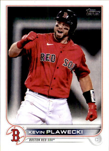2022 Topps #393 Kevin Plawecki NM-MT Boston Red Sox 