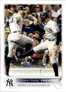 2022 Topps #399 Stanton/Judge NM-MT New York Yankees 