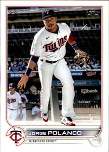 2022 Topps #417 Jorge Polanco NM-MT Minnesota Twins 