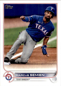 2022 Topps #429 Marcus Semien NM-MT Texas Rangers 