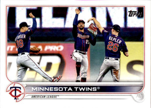 2022 Topps #435 Minnesota Twins NM-MT Minnesota Twins 