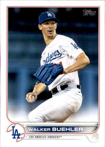 2022 Topps #438 Walker Buehler NM-MT Los Angeles Dodgers 