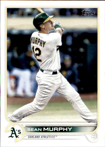 2022 Topps #458 Sean Murphy NM-MT Oakland Athletics 