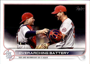 2022 Topps #473 Molina/Wainwright NM-MT St. Louis Cardinals 