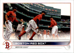 2022 Topps #519 Boston Red Sox NM-MT Boston Red Sox 