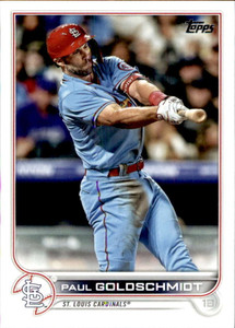2022 Topps #535 Paul Goldschmidt NM-MT St. Louis Cardinals 