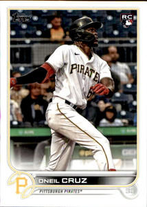 2022 Topps #537 Oneil Cruz NM-MT RC Rookie Pittsburgh Pirates 