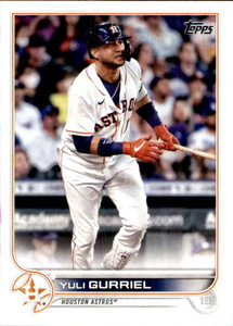 2022 Topps #538 Yuli Gurriel NM-MT Houston Astros 