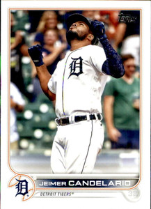 2022 Topps #542 Jeimer Candelario NM-MT Detroit Tigers 