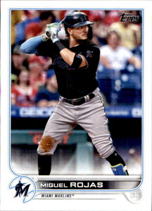 2022 Topps #544 Miguel Rojas NM-MT Miami Marlins 