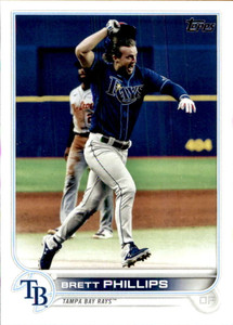 2022 Topps #569 Brett Phillips NM-MT Tampa Bay Rays 