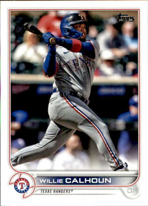 2022 Topps #581 Willie Calhoun NM-MT Texas Rangers 