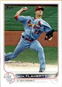 2022 Topps #588 Jack Flaherty NM-MT St. Louis Cardinals 