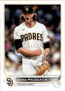 2022 Topps #593 Chris Paddack NM-MT San Diego Padres 