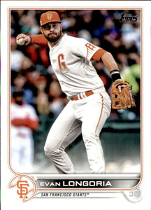 2022 Topps #617 Evan Longoria NM-MT San Francisco Giants 