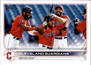 2022 Topps #643 Cleveland Guardians NM-MT Cleveland Guardians 