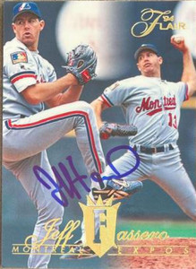 Jeff Fassero Autographed 1994 Flair #401