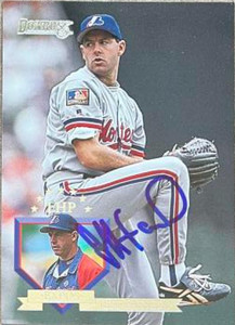 Jeff Fassero Autographed 1995 Donruss #310