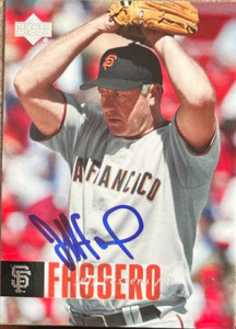 Jeff Fassero Autographed 2006 Upper Deck #786
