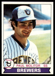 1979 Topps #24 Paul Molitor VG Milwaukee Brewers 