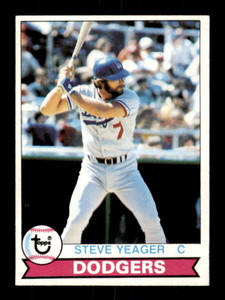 1979 Topps #75 Steve Yeager VG Los Angeles Dodgers 