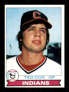 1979 Topps #79 Ted Cox VG Cleveland Indians 
