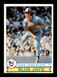 1979 Topps #207 Dave Lemanczyk VG Toronto Blue Jays 