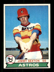 1979 Topps #232 Jimmy Sexton VG RC Rookie Houston Astros 