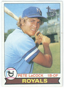SOLD 31085 1979 Topps #248 Pete LaCock VG Kansas City Royals 