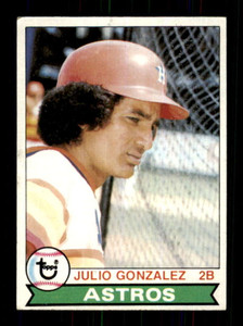 SOLD 31105 1979 Topps #268 Julio Gonzalez VG Houston Astros 