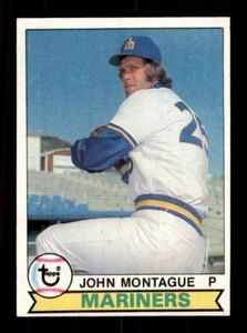 1979 Topps #337 John Montague VG Seattle Mariners 
