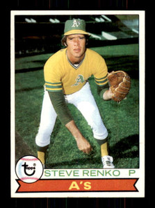 1979 Topps #352 Steve Renko VG Oakland Athletics 