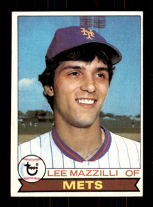 1979 Topps #355 Lee Mazzilli VG New York Mets 