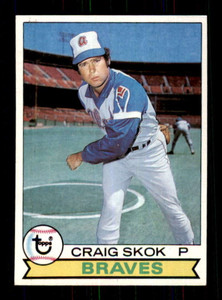 1979 Topps #363 Craig Skok VG RC Rookie Atlanta Braves 
