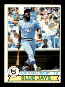 1979 Topps #380 John Mayberry VG Toronto Blue Jays 