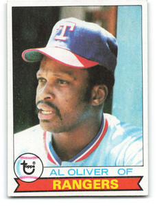 1979 Topps #391 Al Oliver VG Texas Rangers 