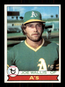 1979 Topps #406 Joe Wallis DP VG Oakland Athletics 